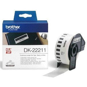 Brother - Etiquette DK-22211 continue 29mm 1 rouleau de 15m blanc