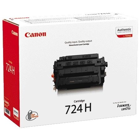 Canon -  CRG-724H tonercartridge 1 stuk(s) Origineel Zwart
