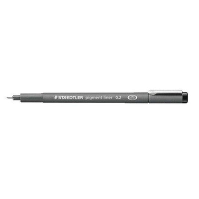 Staedtler - Fineliner Pigment 308 schwarz 0,2mm