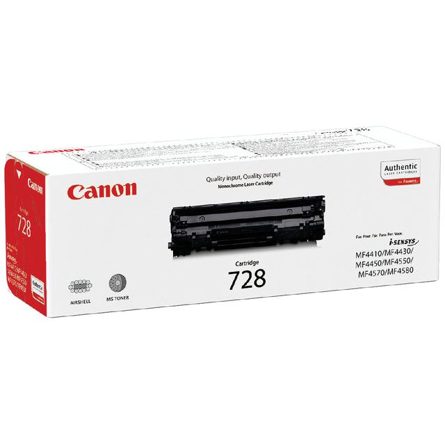 Canon - Tonercartridge canon 728 zwart