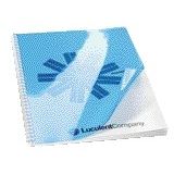 GBC - Page de couverture A4 PVC 25x Hiclear et 25x Higloss blanc