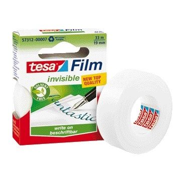 Tesa -  Plakband film® Invisible 33mx19mm mat transparant, | 10 stuks