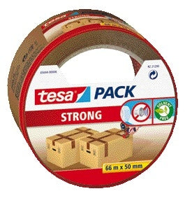 Tesa - Verpackungspaket® Strong 66mx50mm braun | 6 Stück