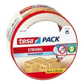Tesa -  Verpakkingse pack® Strong 66mx50mm transparant