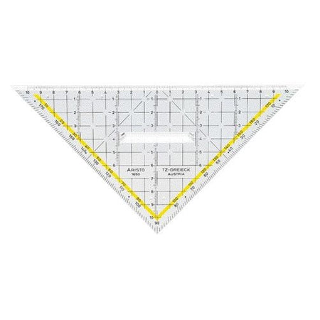 Aristo - Géotriangulaire 1650/2 225mm avec poignée transparente