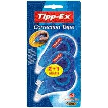 Tipp-Ex - Correction latérale 4,2mmx12m blister 2+1 offert