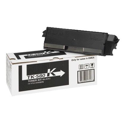 Kyocera -   TK-580K tonercartridge 1 stuk(s) Origineel Zwart