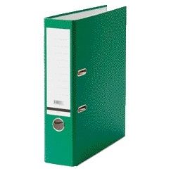 Qbasic -  Ordner A4 80mm karton groen | 20 stuks