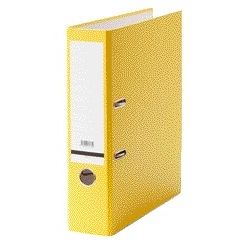 Qbasic -  Ordner a4 80mm geel | 20 stuks
