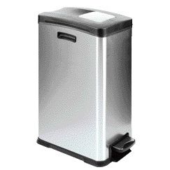 EKO - Poubelle à pédale Rejoice 30 litres inox mat