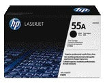 HP - Cartouche toner ce255a 55a noir