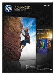 HP - Papier photo q5456a a4 250gr brillant