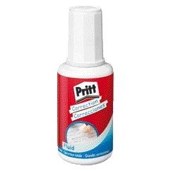 Pritt - Flacon de liquide correcteur avec pinceau 20ml | 240 pièces