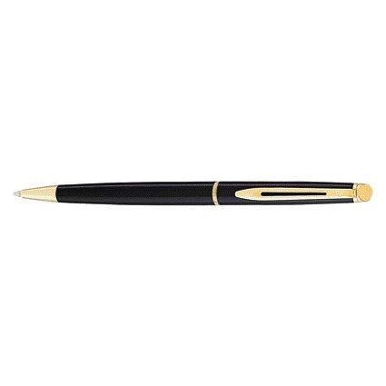 Waterman - Stylo bille moyen GT laqué noir Hémisphère