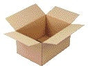 CleverPack - Versandkarton Single Wave 305x220x250mm braun VE 10 Stück