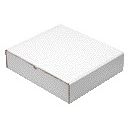 CleverPack - Colis postal carton ondulé 330x300x80mm blanc pack de 25 pièces