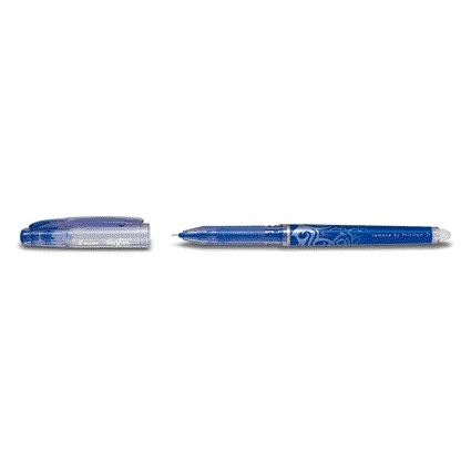 Pilot - Stylo roller friXion Hi-Tecpoint fin bleu | 12 pièces
