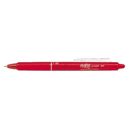 Pilot -  Rollerpen  friXion clicker medium rood