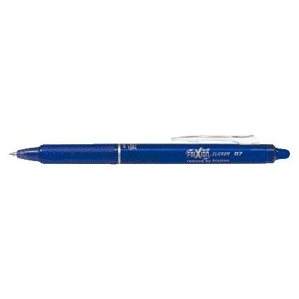 Pilot - Stylo roller friXion clicker moyen bleu | 12 pièces