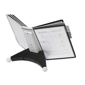 Durable - Support de bureau 5632 Sherpa avec 10 poches noir/gris