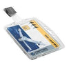 Durable - Porte-pass de sécurité 8005 fermé avec clip 54x85mm | 25 pièces