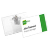 Durable - Badge 8101 avec pince combinée 54x90mm | 50 pièces