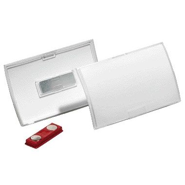 Durable -  Badge 8212 Click Fold met magneet 40x75mm