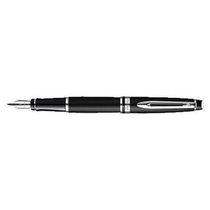 Waterman - Füllfederhalter Expert schwarz lackiert CT mittel