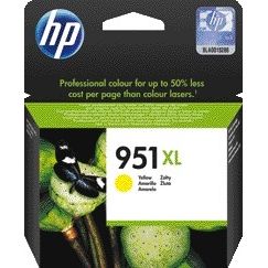 HP - Cartouche d'encre cn048ae 951xl jaune