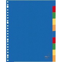 Kangaro - Languettes 23 trous A410M 10 pièces assorties PP | 25 pièces