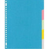 Kangaro - Onglets 23 trous RY405M 5 pièces carton assorti