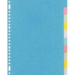 Kangaro - Onglets 23 trous RY410M Carton assorti 10 pièces