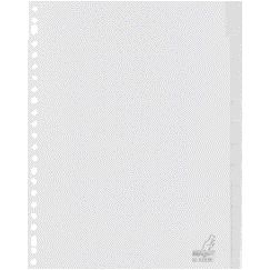 Kangaro - Languettes 23 trous G412FM 12 pièces + fenêtre gris PP | 25 pièces