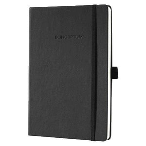 Sigel - Notizbuch Conceptum Pure A5 194 Seiten 80gr Strich schwarz | 5 Stück
