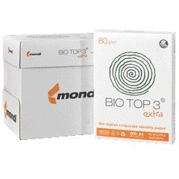 Biotop - Papier copie 3 A4 80gr naturel 500 feuilles | 5 pièces