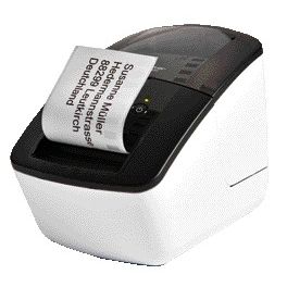 Brother - Imprimante d'étiquettes DK QL-700 de bureau 62mm blanc