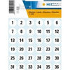 HERMA - Etiquette 4124 12mm chiffres 1-240 240 pièces