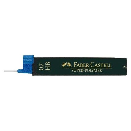 Faber Castell -  Potloodstift faber-castell hb 0.7mm | 12 stuks