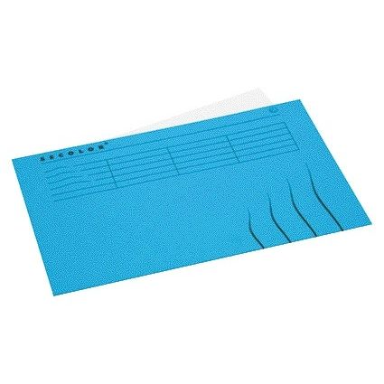 Jalema - Dossier pliant folio carton recyclé 250gr bl | 25 pièces