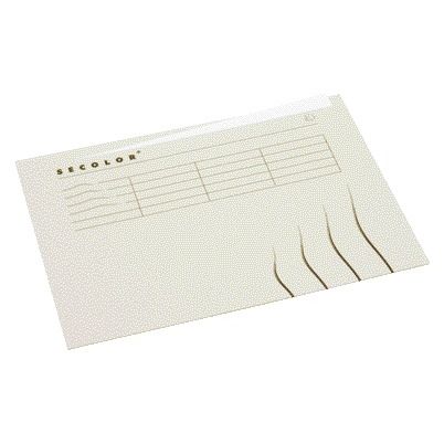 Jalema – Faltmappe mit Lasche Marke A4, 100 % recycelter Karton, 250 g, Grau | 25 Stück