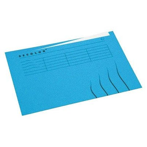 Jalema -  Vouwmap tabrand a4 recy karton 250gr bl | 25 stuks