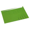 Jalema -  Vouwmap met tabrand A4 100% gerecycled karton 250gr Groen
