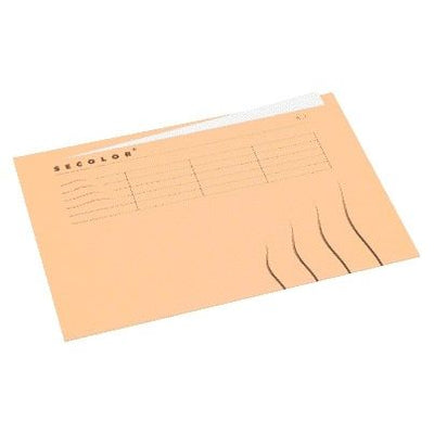 Jalema - Dossier pliant à onglets marque A4 100% carton recyclé 250gr Beige