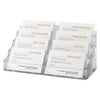 Sigel - Porte-cartes de visite VA138 8 compartiments pour 8x70 cartes 94x85mm plastique dur transparent