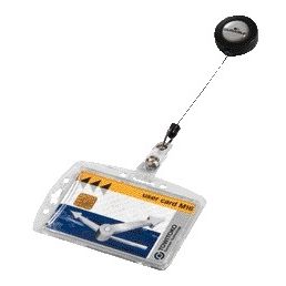 Durable - Mécanisme d'enroulement 8012 54x85mm avec porte-carte fermé
