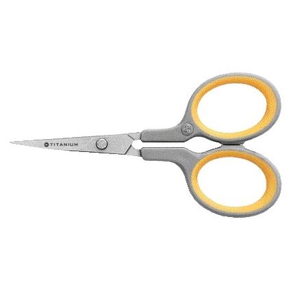 Westcott - Ciseaux Hobby 100mm avec soft grip 3D titane