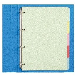 Qbasic - Tabs 4-Loch-Karton 5-teilig sortierter Karton | 50 Stück