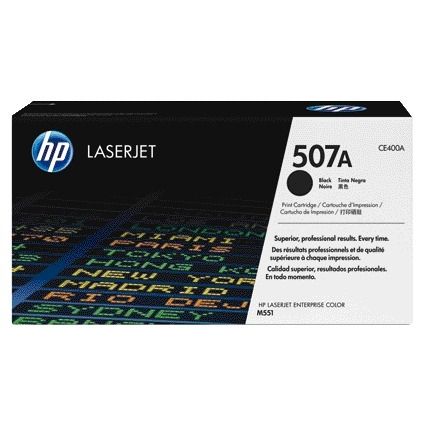 HP - Cartouche toner ce400a 507a noir
