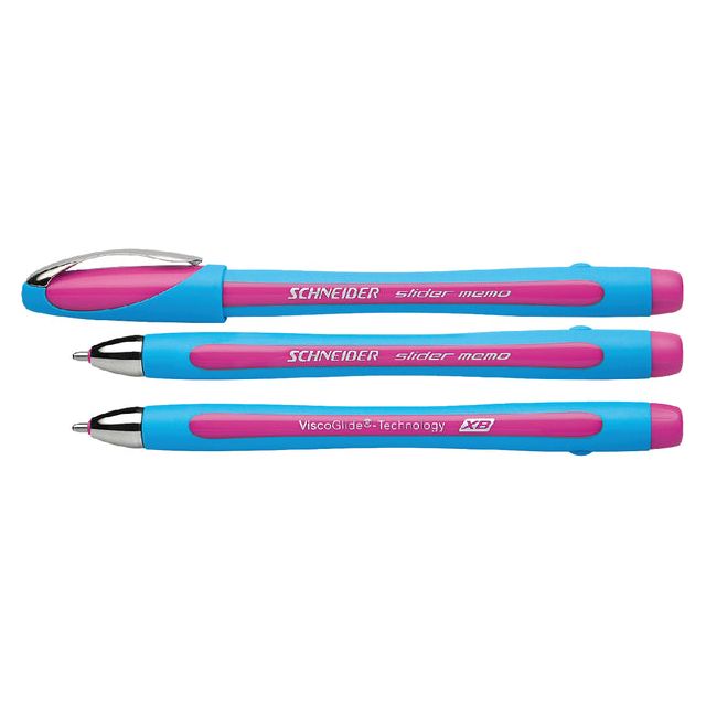 Schneider - Ballpen Memo XB Pink | 10 Stücke