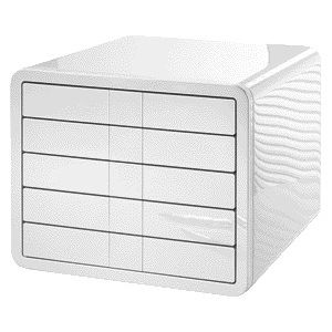 Han - Schubladenbox 1551 iBox 5 Schubladen weiß